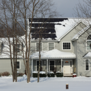 Ohio winter solar panel maintenance.